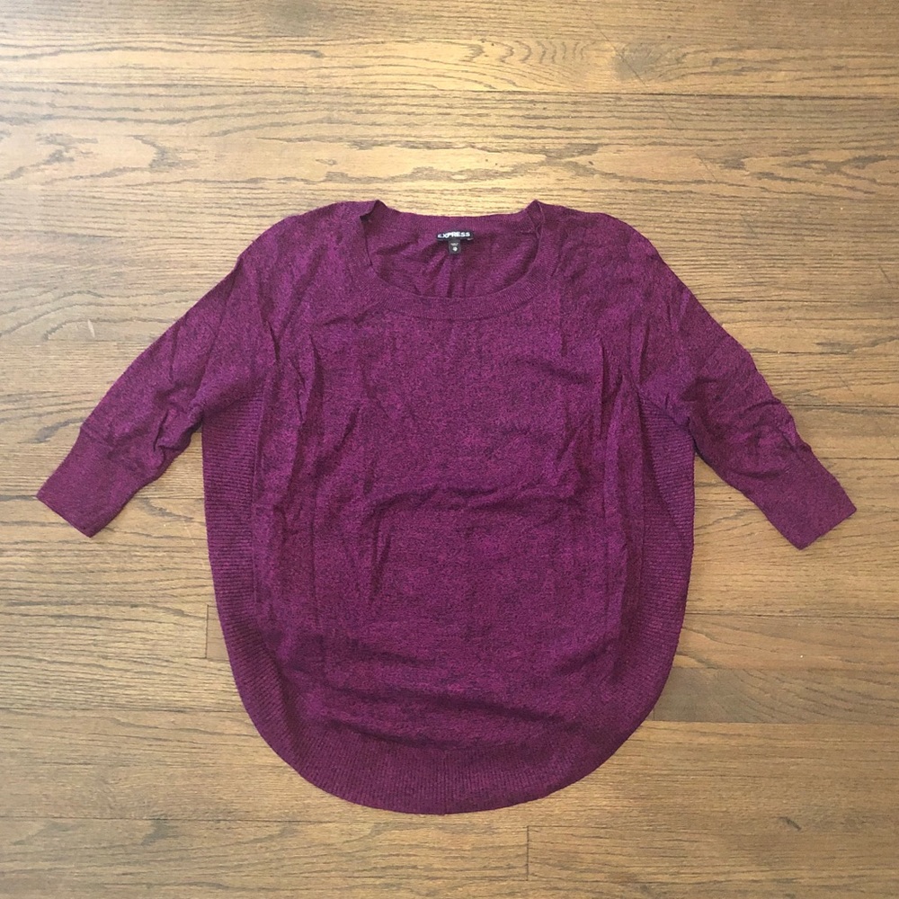Express Circle Hem Sweater Sz XS